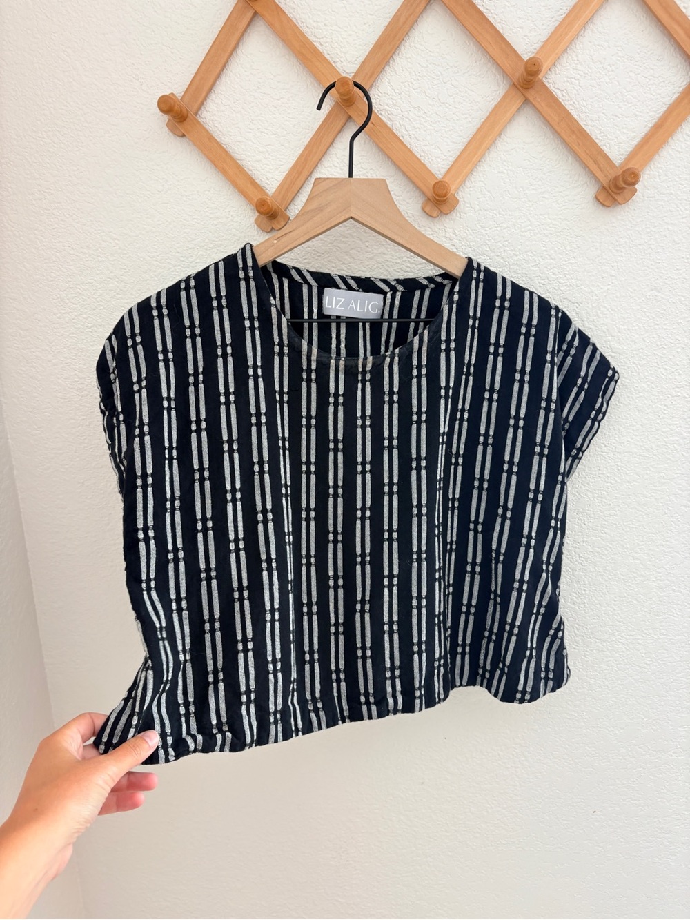 Liz Alig Katie Handwoven Katie Top - Picture 4 of 8